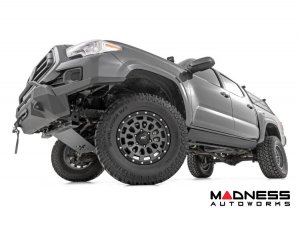 Custom Wheels (1) - Rough Country - 87 Series - Gray w/ Black Ring - 17 x 8.5 / 6 x 5.5 / +0